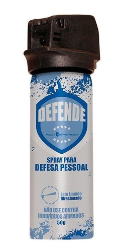 Imagem 1 de 1 de Spray De Defesa Pessoal Poly Defensor 50g Jato Direcionado