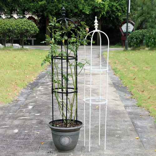 (28-18) Enrejado De Jardín Con Forma De U Con Forma De Obeli