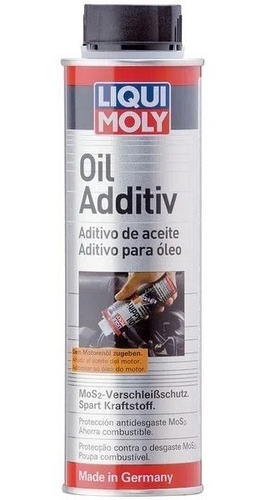 Aditivo Antifricción Mos2 Liqui Moly 300ml Oil Additiv