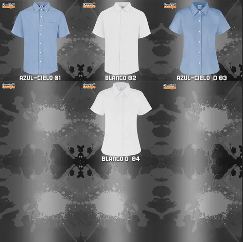 Camisas Oxford Yazbek Trabajo Uniformes M c 2 Colores Disp