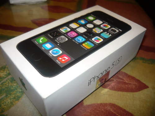 Caja iPhone 5s Gray 16gb Manuales,sacachip,caja De Audifonos