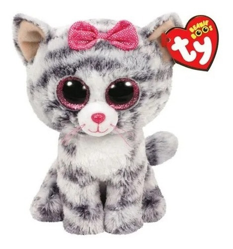 Peluche Ty Kiki Gato Beanie Boos Boo Ty Original Nuevo