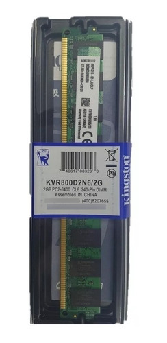 Memoria Ram Ddr2 2gb 800/667 Nueva 