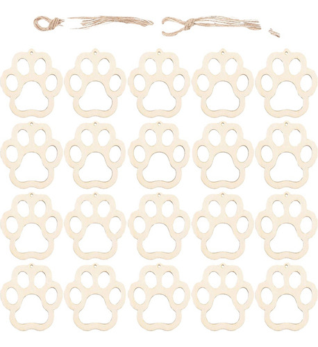 50 Piezas De Madera Para Perros, Manualidades, Pequeñas Pinz