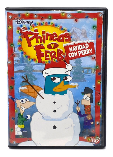 Dvd Phineas Y Ferb: Navidad Con Perry 