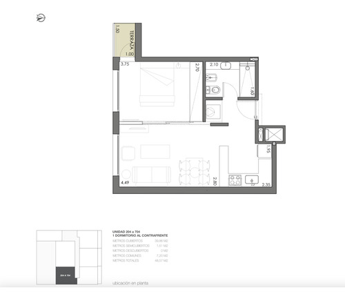 Venta Apartamento 1 Dormitorio En Live Smart Cordon