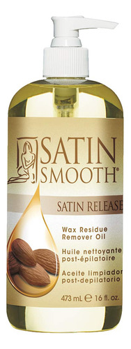Satin Smooth Aceite Removedor De Residuos De Cera Satinada, 