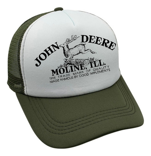 John Deere - Gorra Trucker - Cierre Ajustable - J_04