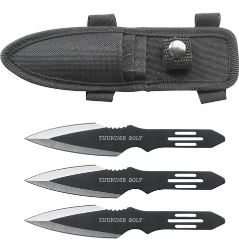 Set De 3 Cuchillos Para Lanzar Bladesusa Perfect Point 