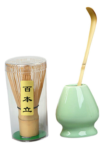 Batch De Matcha Set De Cerámica Batcher Matcha Y Verde