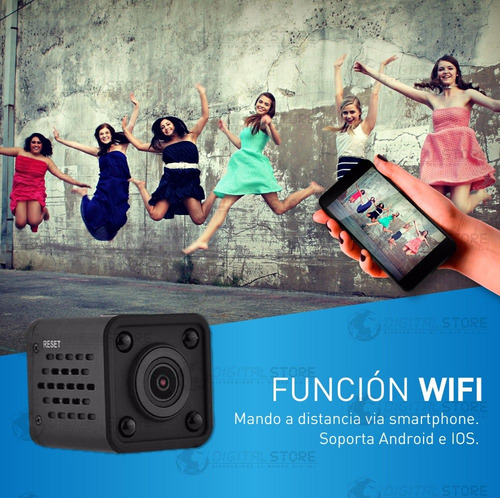 Camara Espia Wifi Celular Inalambrica Seguridad Full Hd Mini