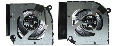 Par Cooler Fan Acer Nitro 5 An515-58 A517-51g Fpdh Fpdg 12v