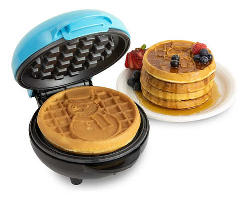 Nostalgia Mymini Personal Electric Snow Manker Waffle Maker,