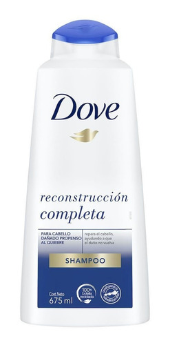 Shampoo Dove Reconstrucción Completa Cabello Dañado De 675ml