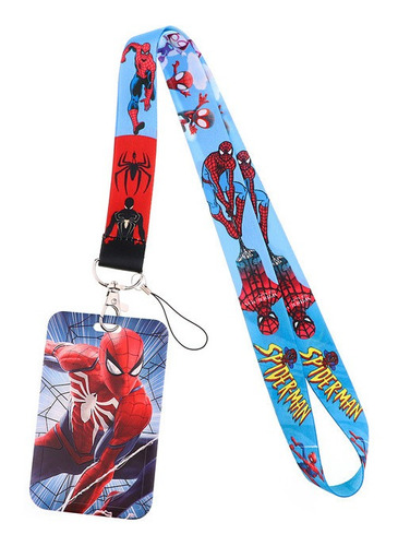 Lanyard Cinta Portacredencial Gafete Spider-man Ps4