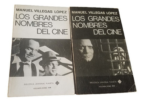 Los Grandes Nombres Del Cine Manuel Villegas Lopez 2 Tomos