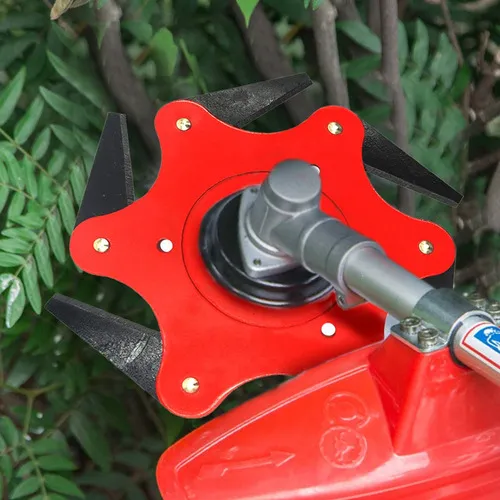 Disco Universal Para Cortacésped Con Hoja De Acero De 6 Dien