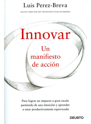 Innovar. Luis Perez Breva. Deusto