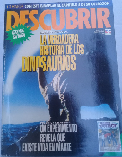 Antigua Revista **descubrir ** Nº26. Agosto  1993