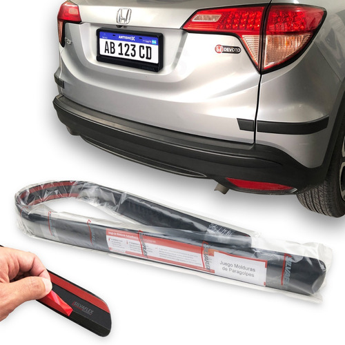 Protector Banda De Paragolpe Trasero Honda Hrv 2015/2018