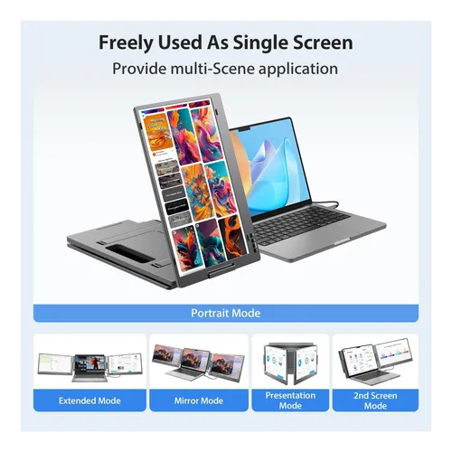 Kyy Extensor Pantalla Triple P/ Notebook 12 A 16 Windows