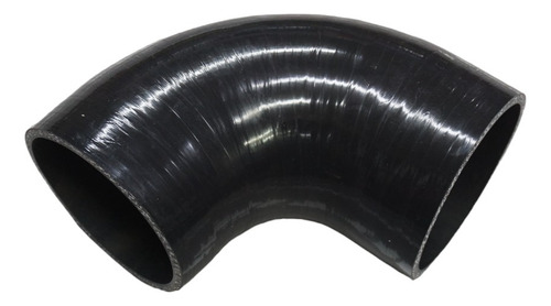 Codo De Silicona Alta Presión 90° 3 A 3 Color Negro