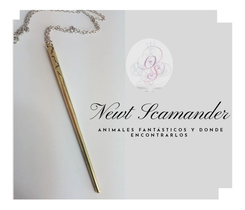 Collar-llavero Varita Newt Scammander - Animales Fantasticos