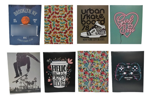 Pack De 10 Cuadernos De 48 Hojas