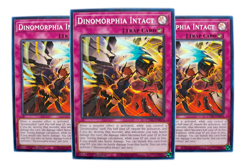 Yugi-oh! Dinomorphia Intact Cyac-en076 Comun