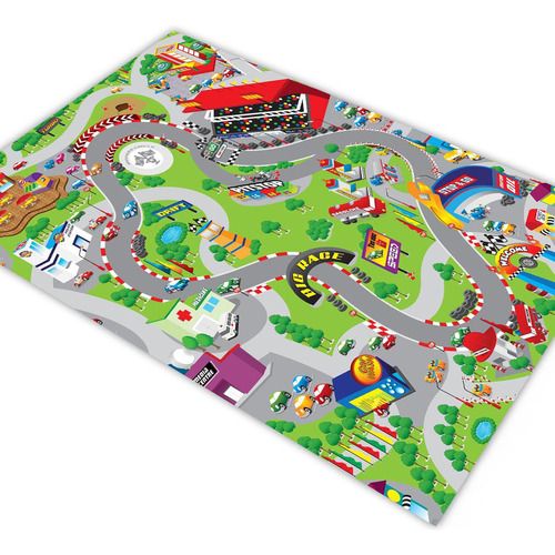 Pista Hot Wheels - Lona Vinilíca 340g - 180x120cm