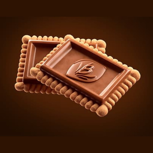 Biscoito Chocolate Choco Biscuit Bauducco 80g Kit 10 Bolacha