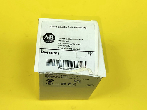 Allen Bradley 800h Hr2d1 Selector 2 Posiciones