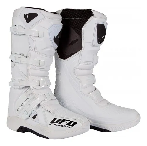 Botas Ufo Elektron Mx Blanco 43 Motocross Enduro En Msp