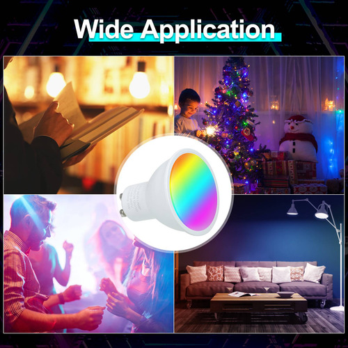 Bombilla Inteligente De 5 W, Wi-fi, Modo Dual, Blanca Y Rgb,