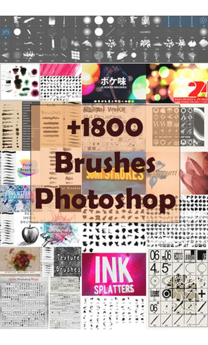 Mega Pack Pinceles Para Photoshop Brushes Edicion