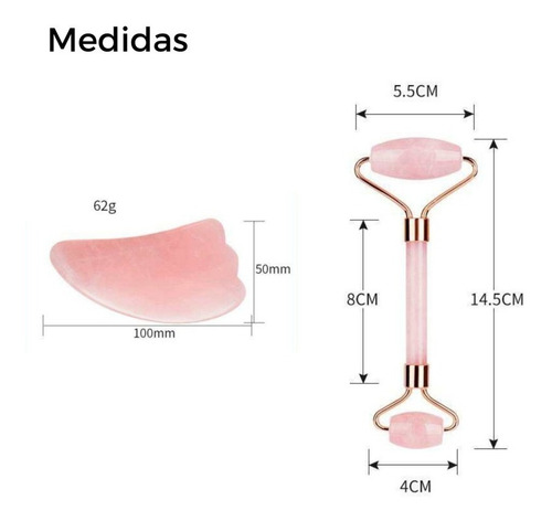 Piedra Guasha Jade Masajeador Facial Coony
