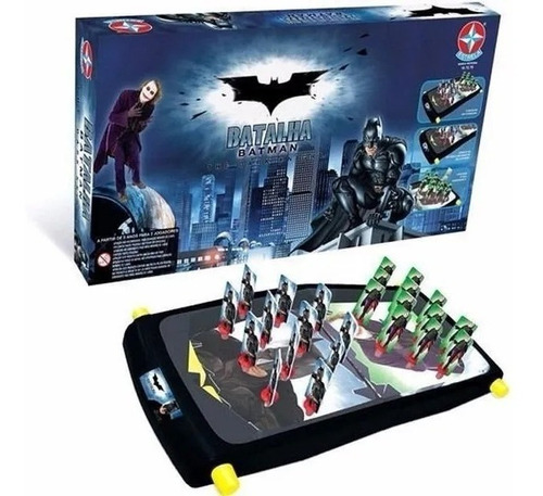 Jogo Tabuleiro Infantil Batalha Batman Vs Coringa Estrela