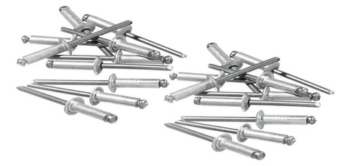 Rebites De Alumínio Com Repuxo 4.8 X 14mm 50 Peças 406639
