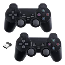 Comprar 2 Controles Joystick Inalambricos 2.4g Wireless Pc Gamers