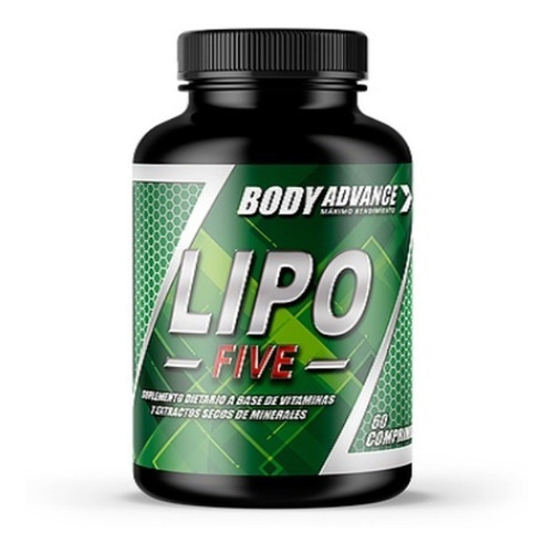 Whey Protein 3 Kg ( Proteína Pura ) + Lipo Five 60 Comprimidos. Body Advance