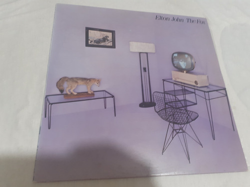 Lp Elton John The Fox 1981 Com Encarte Excelente