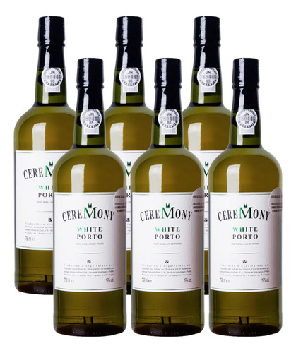 Kit 06 Un Vinho Ceremony White Porto (branco) 750 Ml