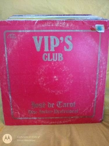 Vinilo Jose De Tarot Vip S Club Bpm E1