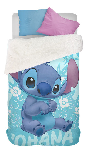 Frazada Infantil Corderito Stitch