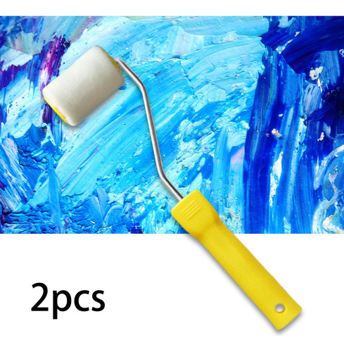 Juego De Rodillos De Pintura Para Decoración Del 5cmx26cm