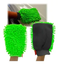 Comprar Luva Microfibra Esponja Lava Carro Super Macia Verde