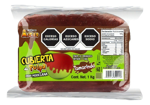 Cubierta Para Manzana Pulpa Tamarindo 1kg, Dulces Micho