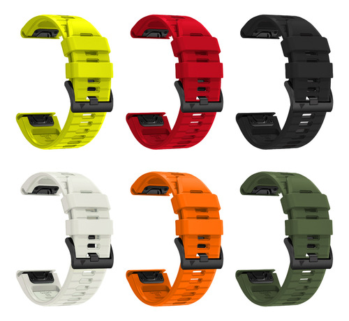 Correa De Silicona Para Garmin Fenix 8 E 7 7x 6 6x Pro