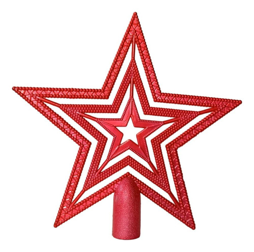 Estrella Para Árbol De Navidad, Puntero Dorado, Bonito