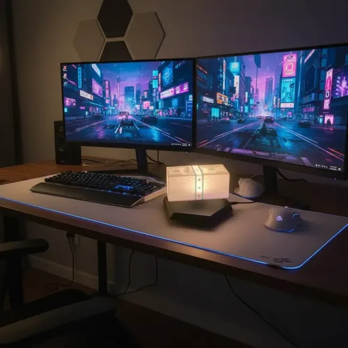 Lâmpada De Levitação Magnética Gta Money - Luz Noturna Flutu